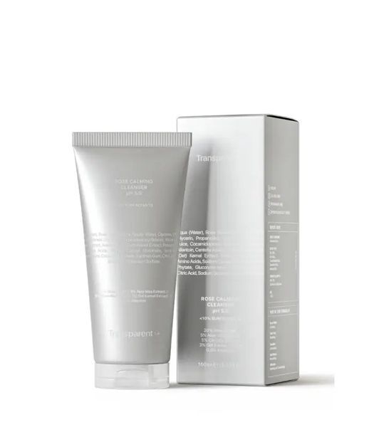 Ніжний очищувач для обличчя Transparent Lab Rose Calming Cleanser pH5.5 150mL 14404 фото